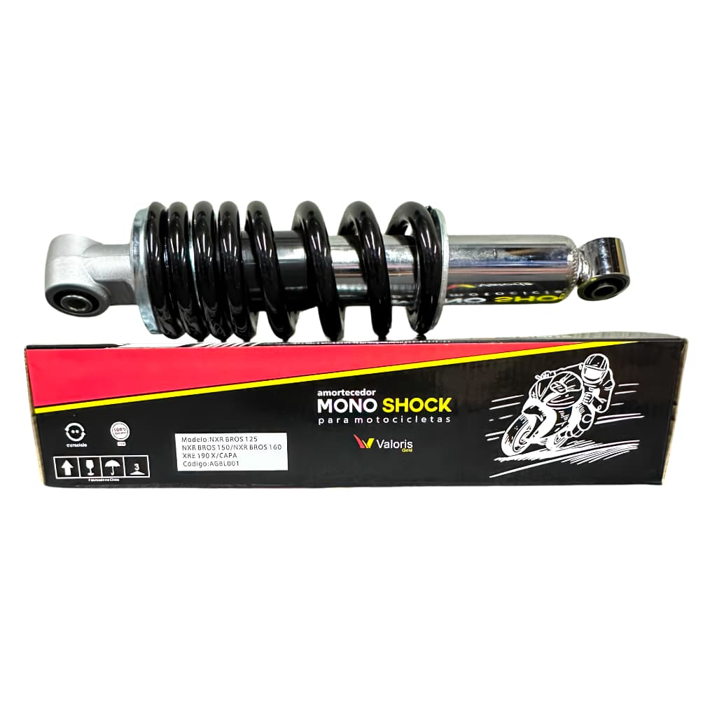 Amortecedor Traseiro Honda Bros 125 150 160 2003 2004 2005 2006 2007 2008 2009 2010 2011 2012 2013 2014 2015 Original