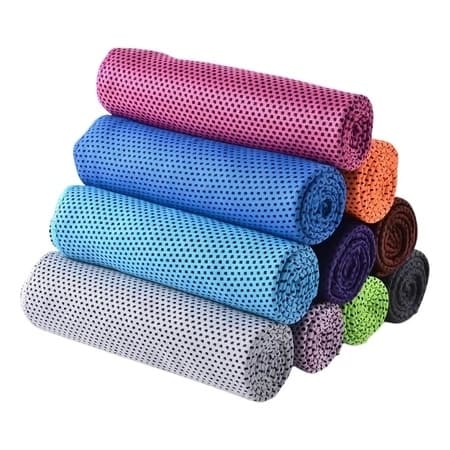 Toalha Esportiva Microfibra Secagem Rápida Academia Yoga Praia Caminhada Absorve Suor
