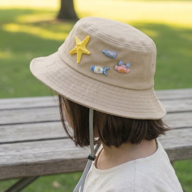 Chapéu Proteção UV Chapeu Infantil com Proteção Solar Bebe Menina Menino Chapeu com Cordinha