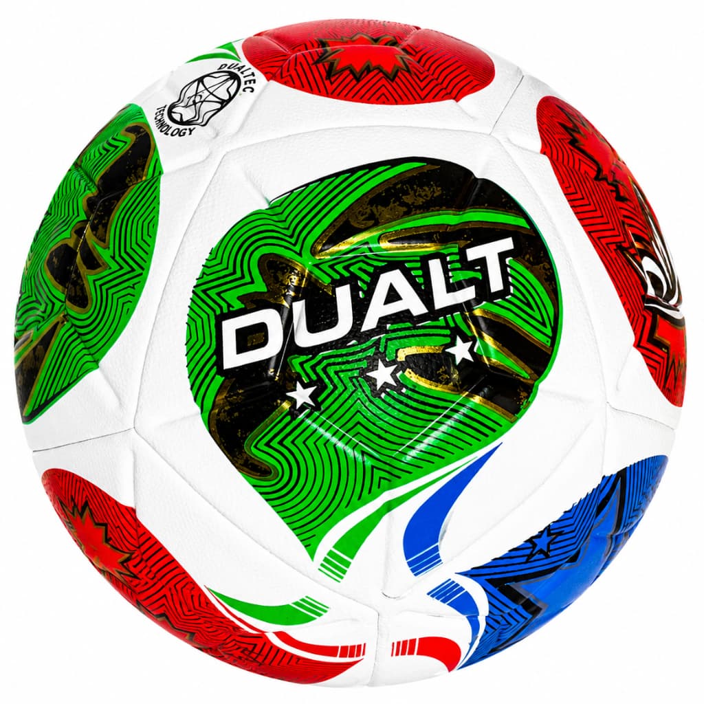 Bolas Wave 2026 Dualt - Campo 05 Material Protech PU / Campo 05 Material Liso PU, Tamanho 5 Oficial
