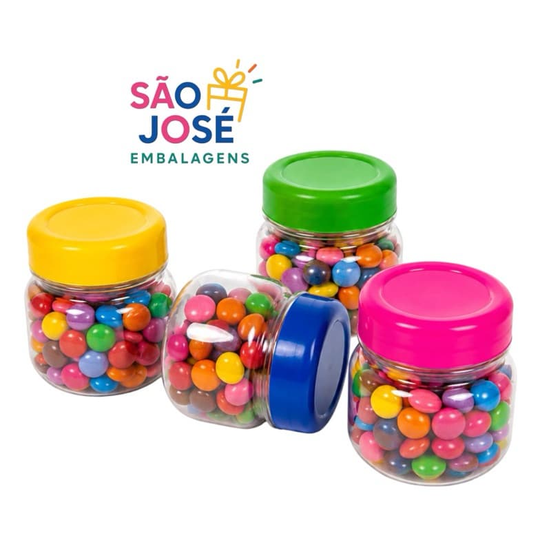 20 POTE PAPINHA 40ML - PLÁSTICO - Lembrancinha