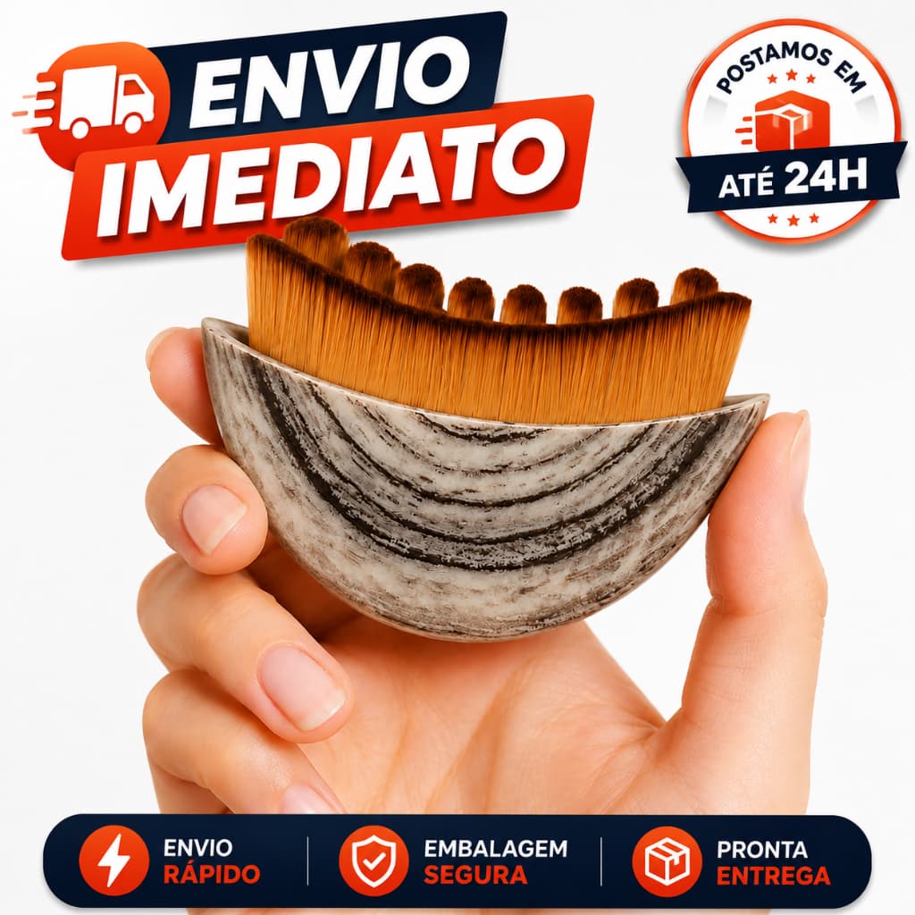 Kit Escova Linfática Facial De Precisão Massageador Redutor De Papada E Inchaço + Brinde