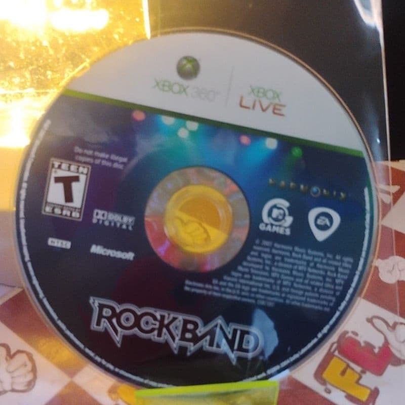 rockband Xbox360 Original Mídia Física
