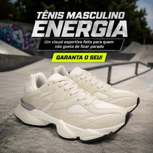 Tênis Masculino para Academia, Caminhada e Dia a Dia