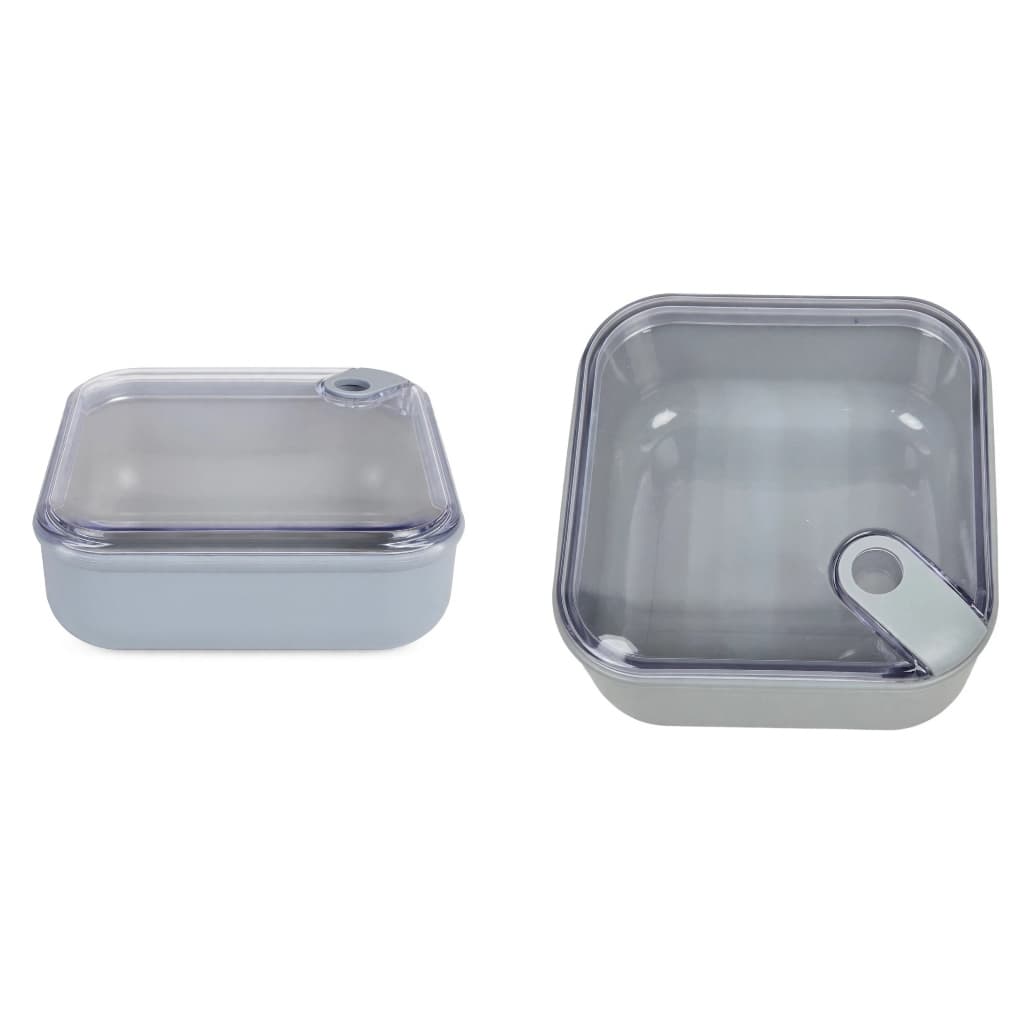 Kit 2 Potes Hermetico Cozinha Click 1400ml e 1600ml Organizador - Helsim