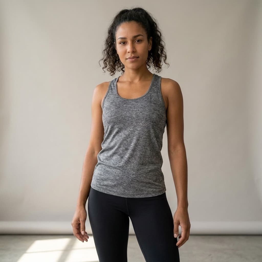 Blusa Regata Feminina Fitness Dry Fit Academia Treino Esportiva Leve