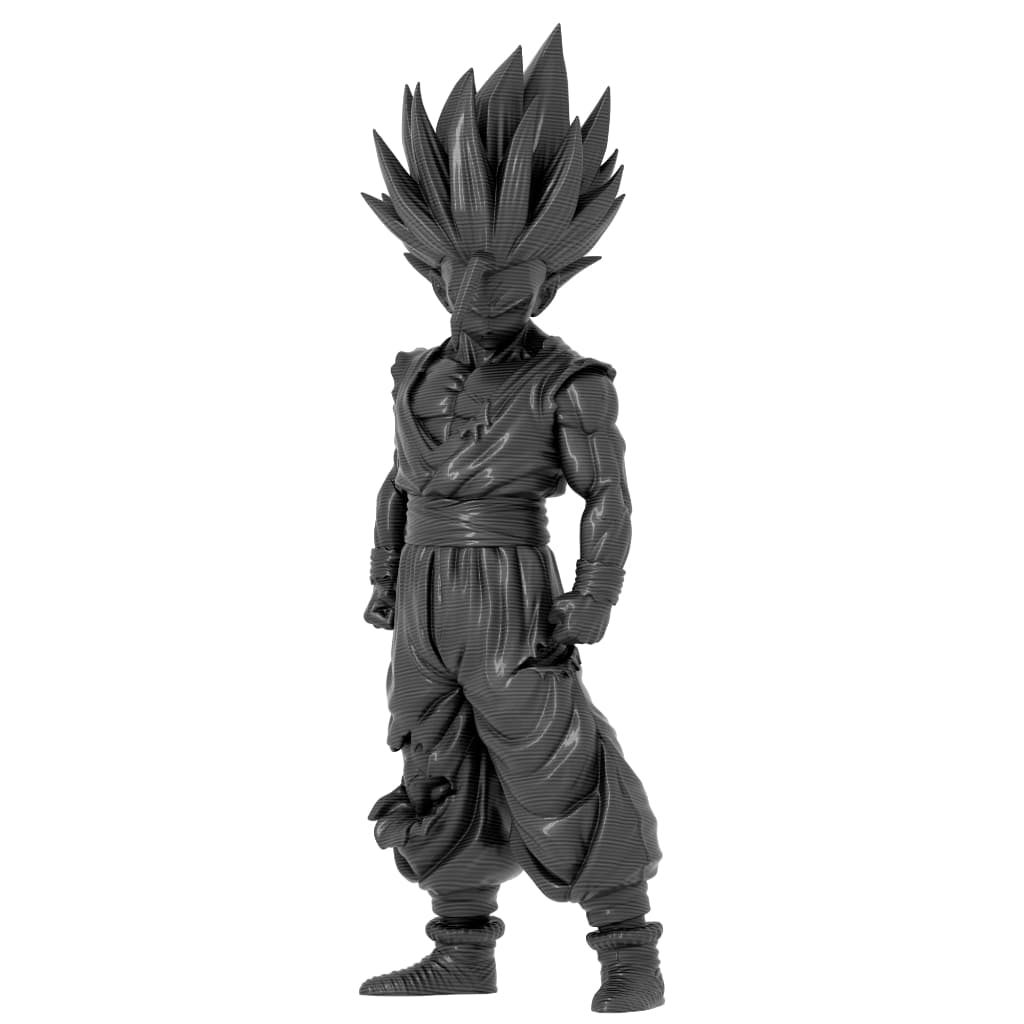 Action Figure Gohan Dragon Ball Cor Única - Boneco Colecionável Gohan de Dragon Ball