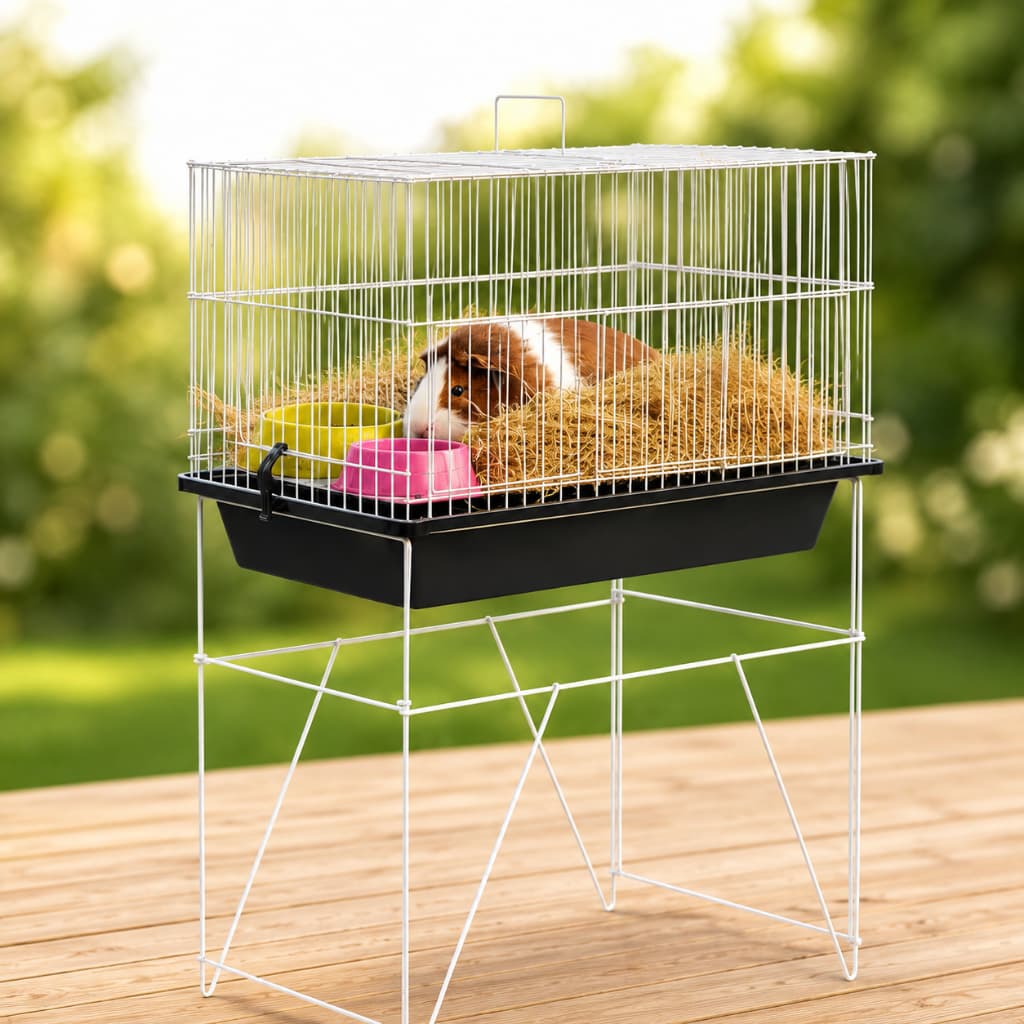 Gaiola para Porquinho-da-Índia, hamster, Chinchila e pequenos roedores | Para Cobaia, com acessórios