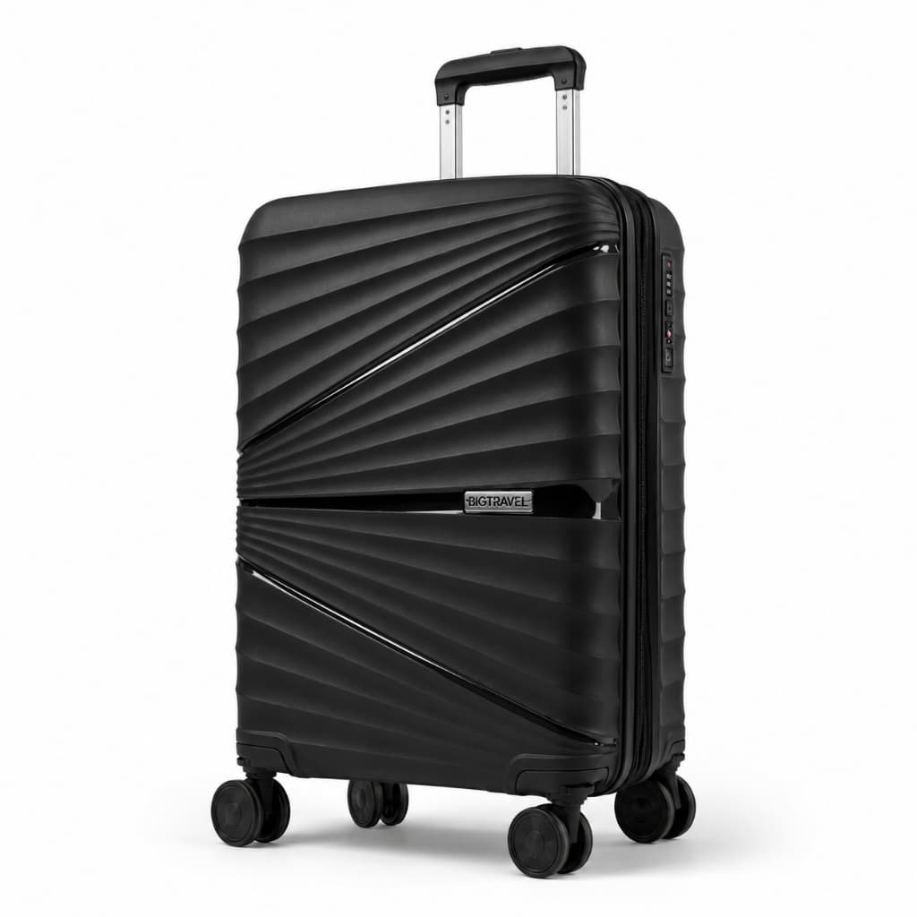 Mala Viagem 10kg de Bordo PP e ABS Rodinhas 360° Expansível Cadeado TSA Organizador Fole e Inquebravel