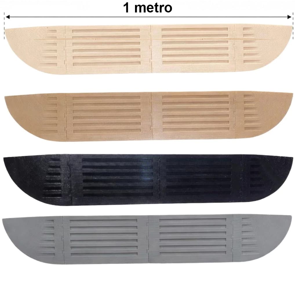 Rampa para Robô Aspirador - com C: 1metro x A: 4cm