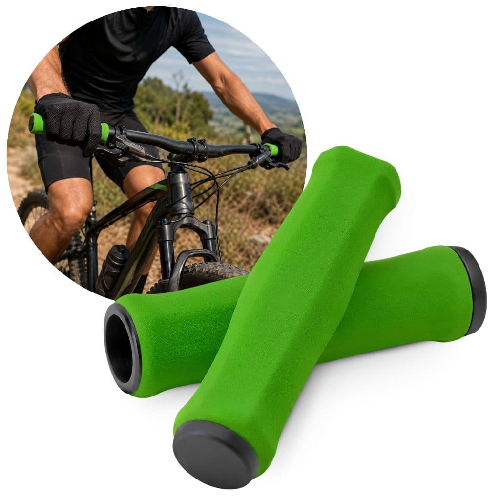 Manopla Mtb Punho Silicone Bike Bicicleta Borracha Gel Par