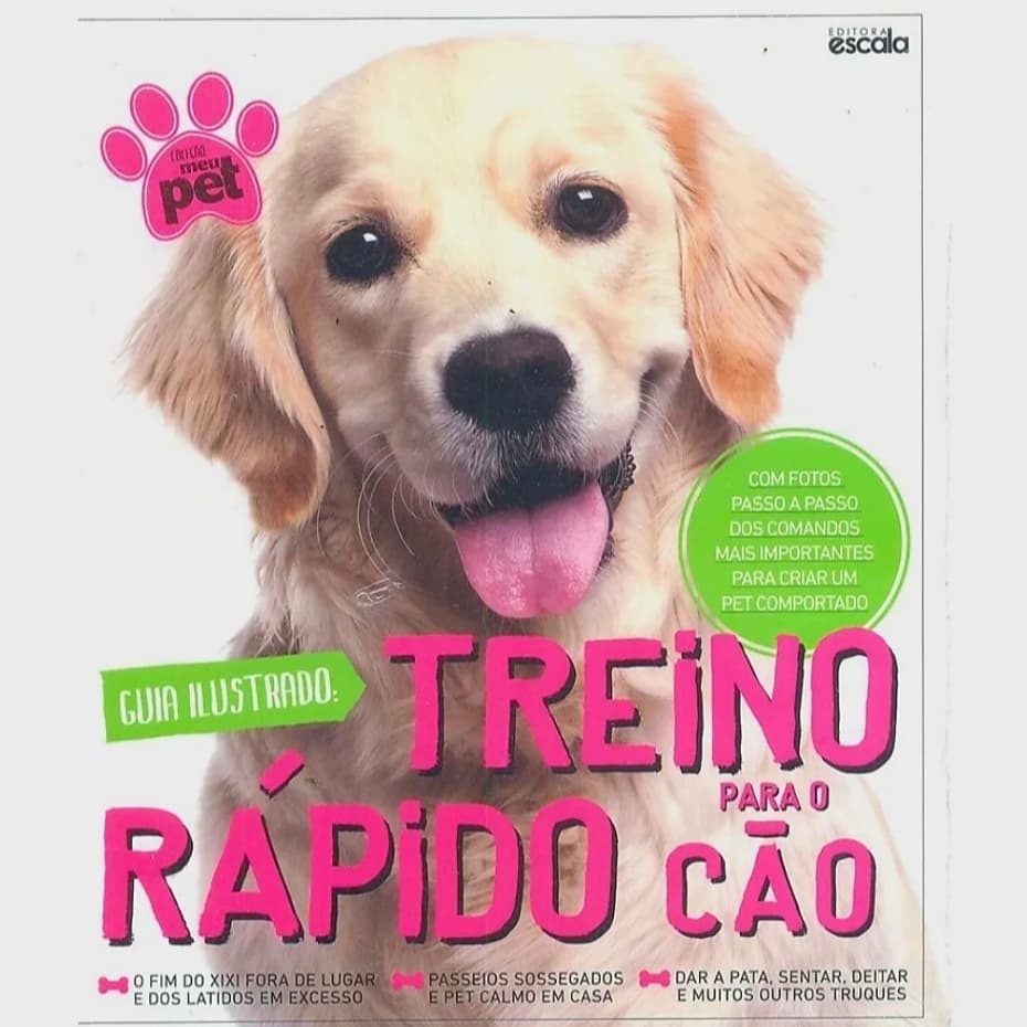 Livro: Treino Rápido para o Cão - Coleção Meu Pet