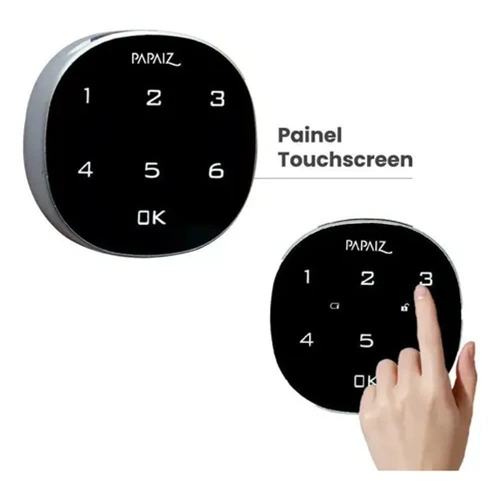 Fechadura Digital Papaiz M1602 Para Móveis De Aço