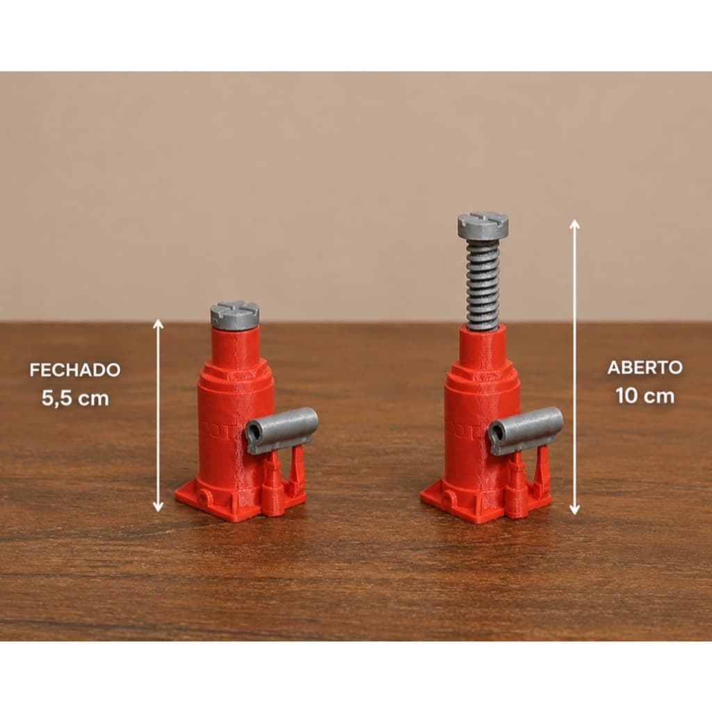 Suporte Placa de Vídeo GPU Macaco Hidráulico | Ajuste de 5,5 cm a 8 cm