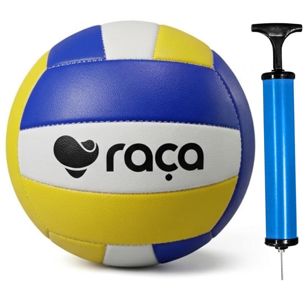 Bola De volei De Praia E Quadra Vem Com Uma Bomba +Bico Para Encher