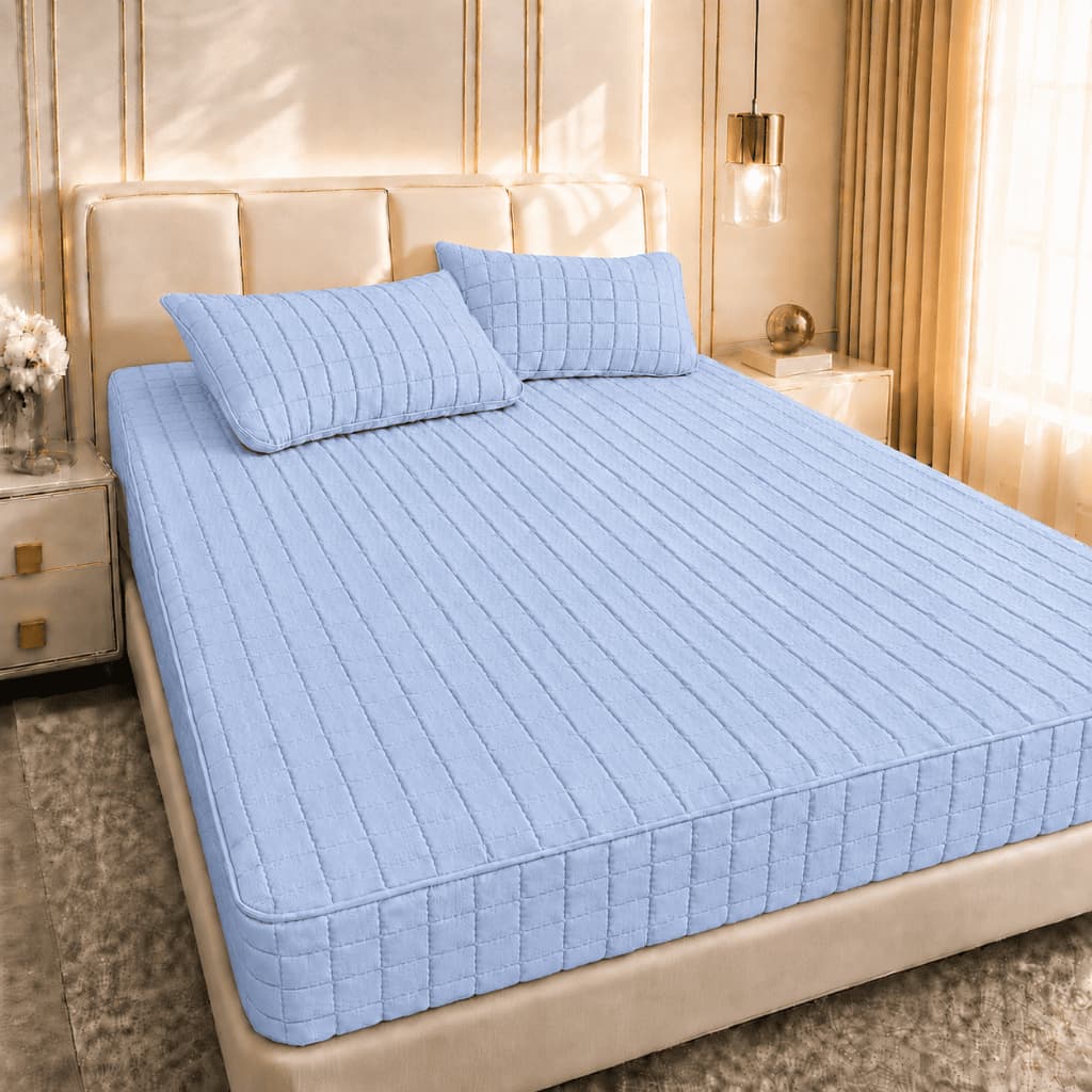 Protetor de Colchão Impermeável Matelado com Elástico Solteiro Casal Queen Berço Premium