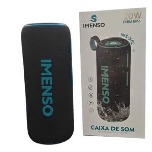 Caixa De Som Bluetooth Portátil 20w Bass Led