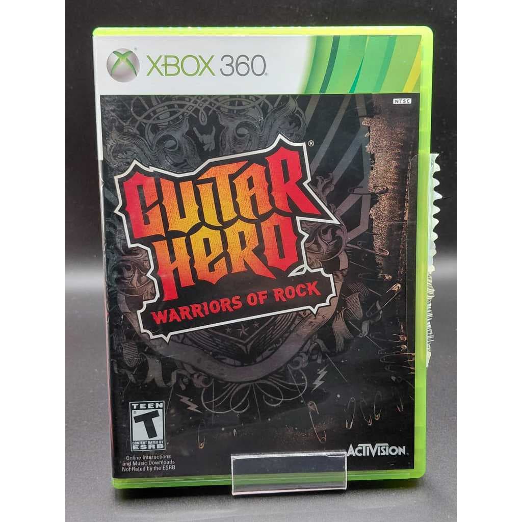 guitar hero warriors of rock / xbox 360