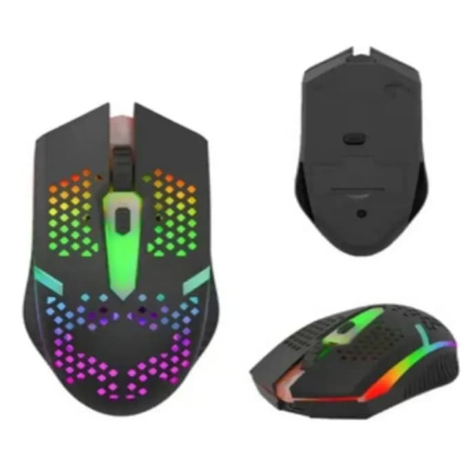 Mouse  Ergonômico Para Computador Preto