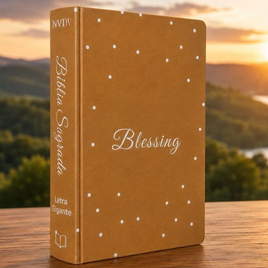 Biblia NVI Feminina | Letra Grande | Blessing | Capa Dura