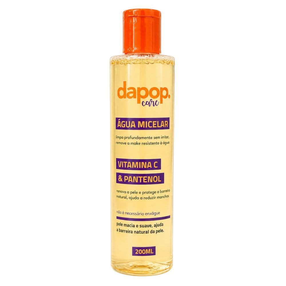 Água Micelar Dapop Vitamina C Pantenol 200ml