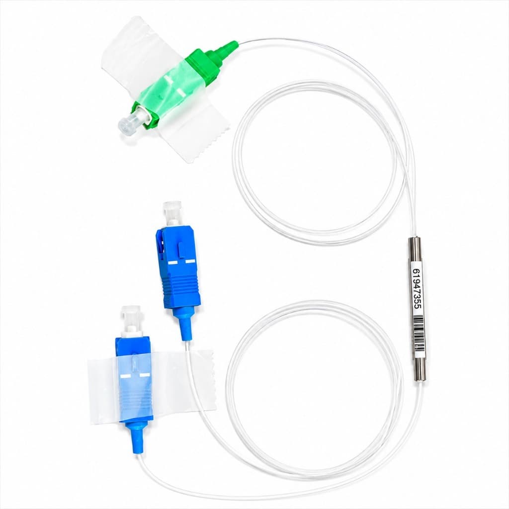 Splitter Óptico 1x2 Conectorizado Sc/apc 50/50