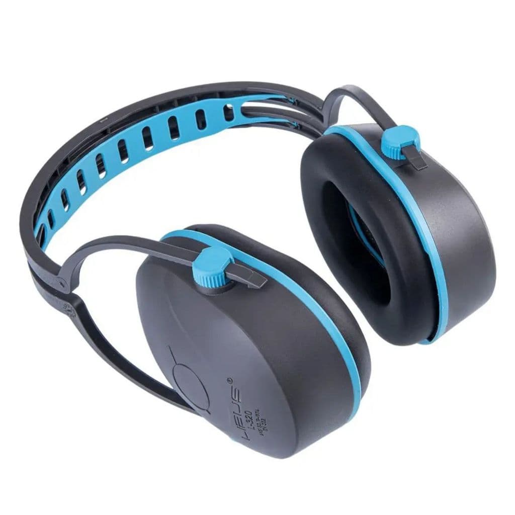 Protetor Auricular Abafador de Ruído Tipo Concha L-320 22dB Libus Confortavel Epi Segurança Autismo