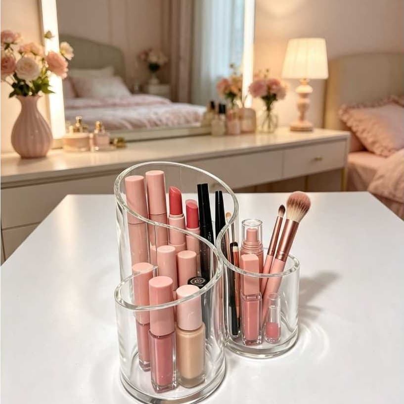 Organizador De Cosméticos 13.6cm X 14.3cm X 11.8cm