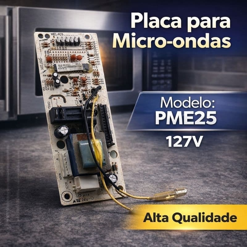 Placa para Micro-Ondas - Modelo: PME25 (127V)