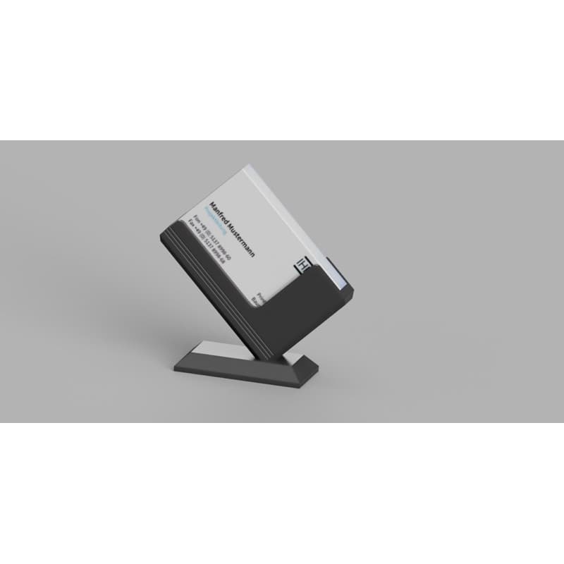 Porta-Cartões de Visita Elegante Minimalista - Escritório Loja