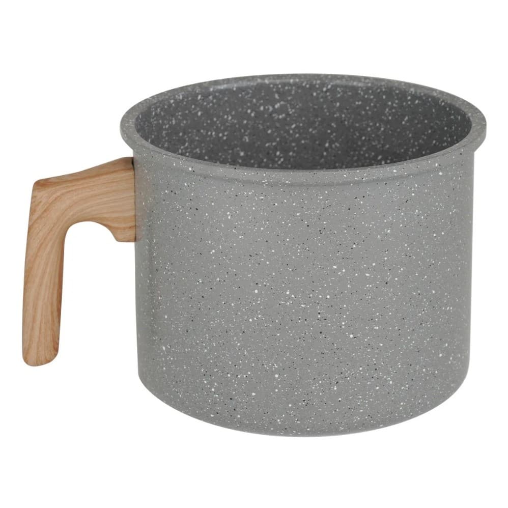 Leiteira Oster Em Alumínio Revestimento Cerâmica 1,9l 14cm Marble Edition Cinza CLARO Dust