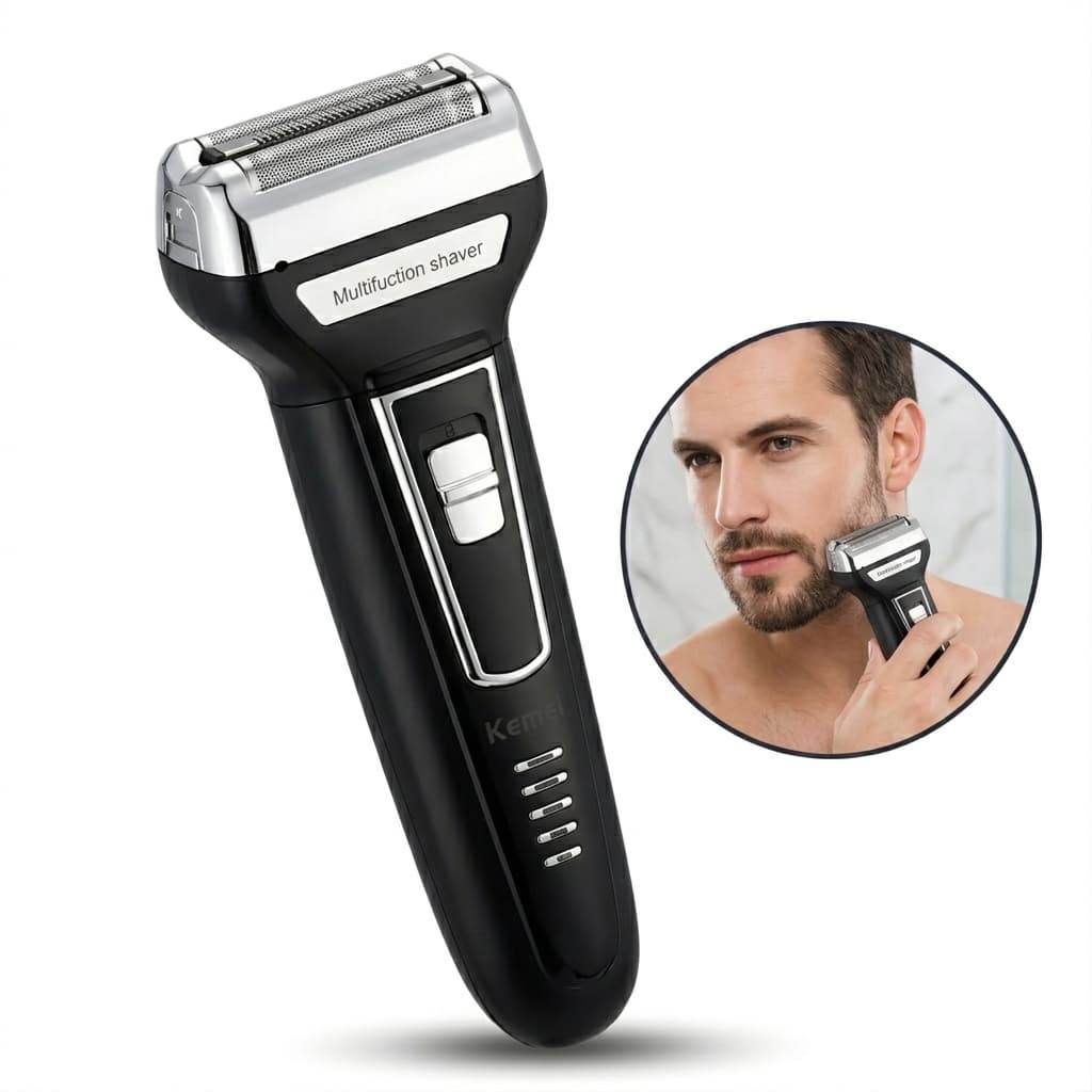 Maquininha Kemei KM-6776 Para Pele Sensível Original Nota Fiscal e Envio Imediato