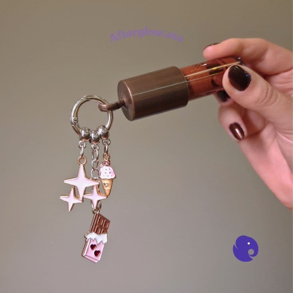 Lip Gloss Labial - Miss Victory Lové Rain - Chocolate Brownie @Afterglow.Sto
