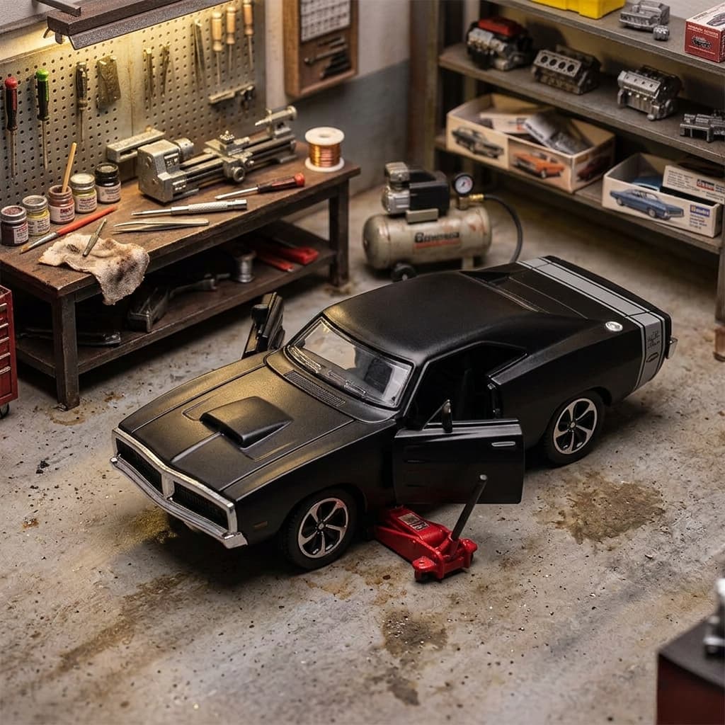 Lançamento Carrinho de Ferro Toretto VELOZES E FURIOSOS Miniatura Perfeita Dodge Challenger