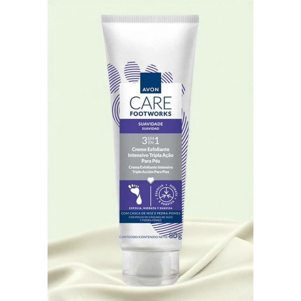 Creme Esfoliante Intensivo Tripla Ação Para Pés Avon