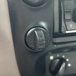 Capa Tomada 12V / Isqueiro Ford Ranger 98 a 2012