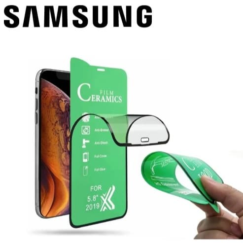 Película Flexível 9D Cerâmica Para Samsung S24 S25 S26 Ultra / + / S