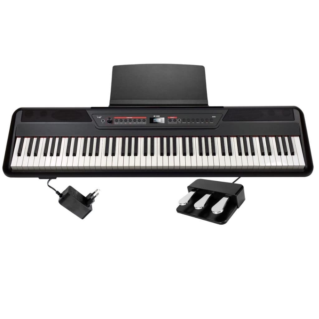 Piano Digital Bravo Music 88 Teclas Semi Pesadas Bp9900
