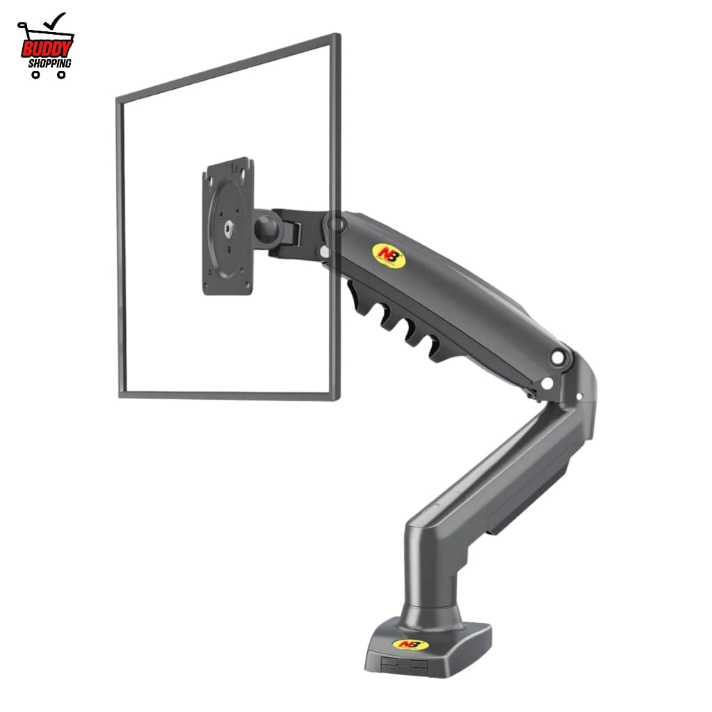 Suporte North Bayou Nb F80 de Mesa Para Tv Monitor de 17" Até 30" Preto