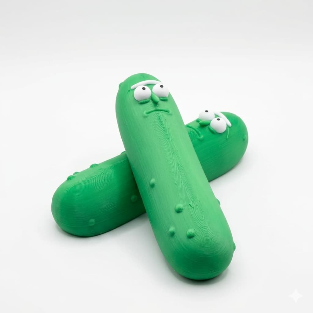 Imã de Geladeira Pickle Rick! Rick and Morty - Geek Decoração Presente