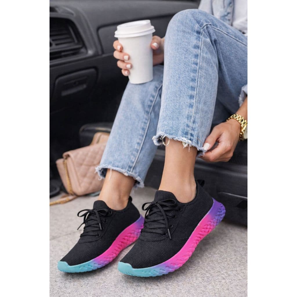 Tênis Feminino Tieday Confortável Caminhada Academia Leve Casual Dia a Dia Lançamento