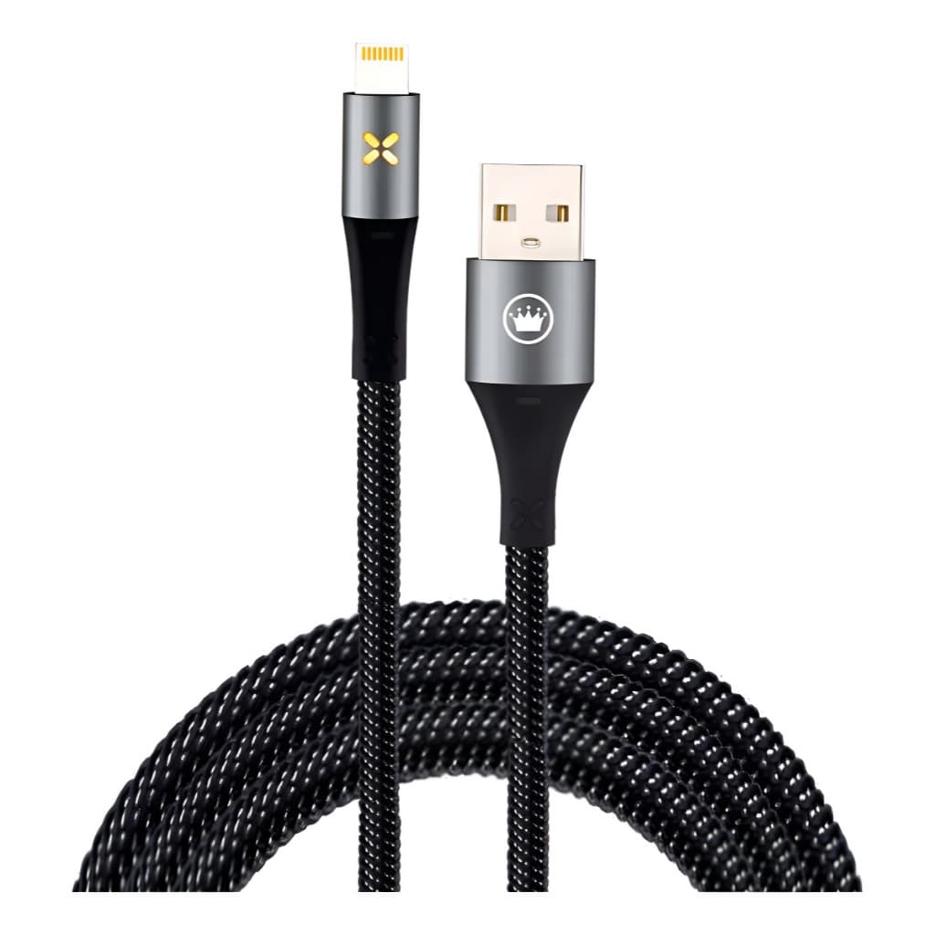 Cabo Carregador Turbo Lightning 5A Reforçado para  iPhone X 11 12 13 14 iPad