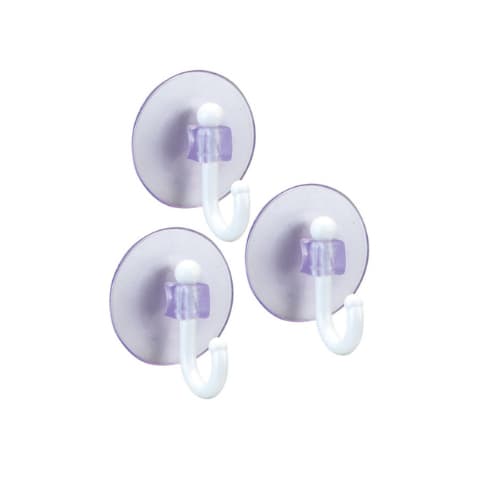 Gancho Ventosa Kit 3/6 ou 9 Cabides Ventosa Forte Multiuso Sem Furo Suporte Parede Cozinha Banheiro Toalha Organização