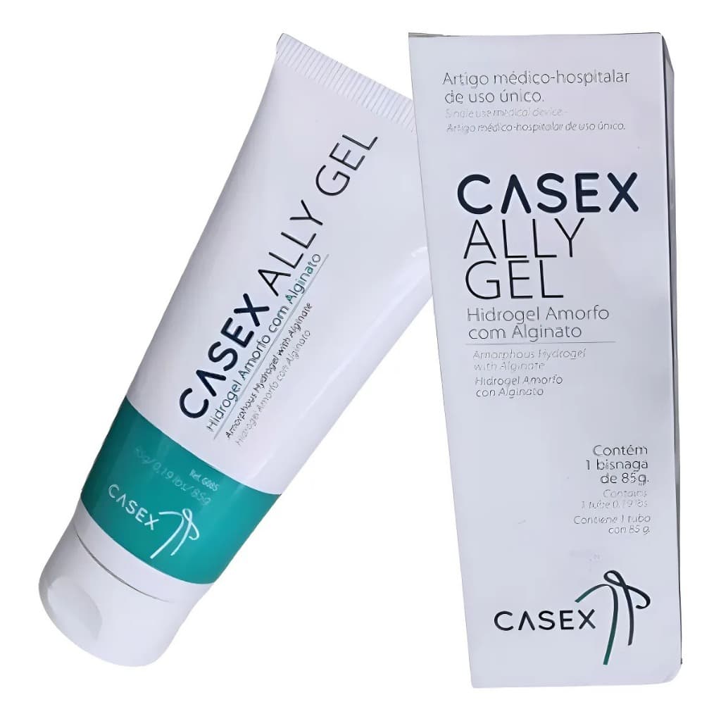 Hidrogel Com Alginato Pomada Gel Amorfo Casex 85G