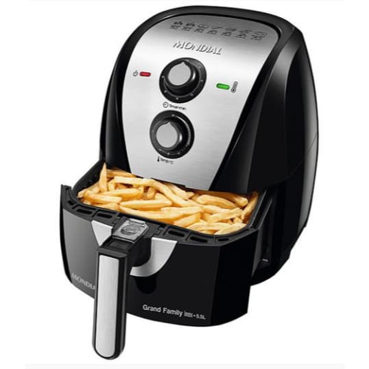 Fritadeira Elétrica Mondial Grand Family Inox AF-55I 110V