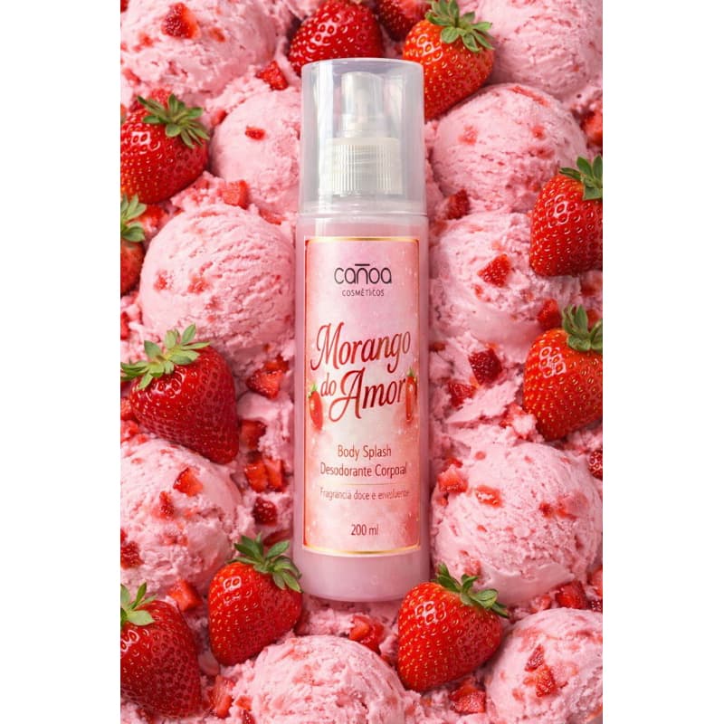Body Splash Morango do Amor 200ml