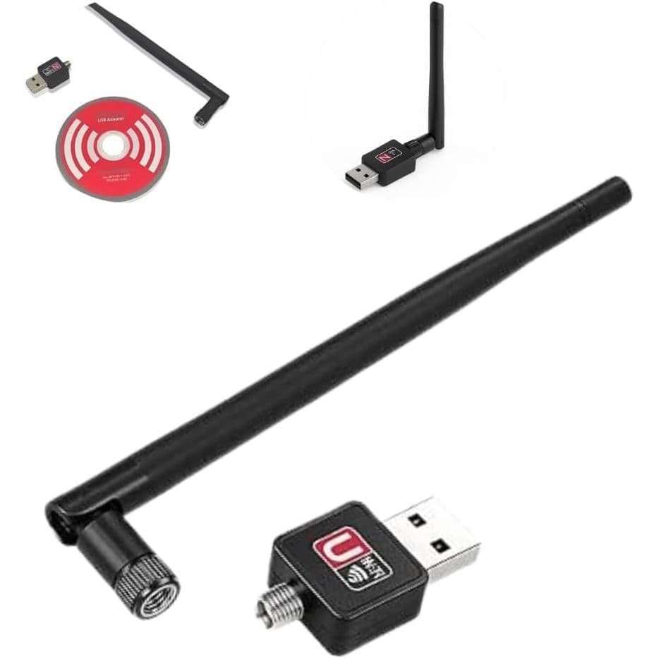 Adaptador Antena Wifi USB 1800Mbps Wireless Receptor de Rede Sem Fio Para PC Desktop e Notebook