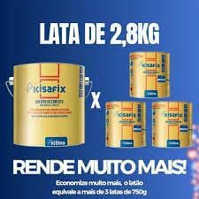COLA DE CONTATO 2,8 KG PREMIUM SAPATEIRO MOVEIS COURO KISAFIX
