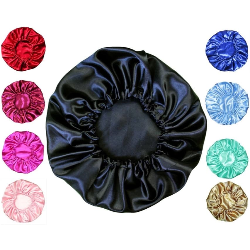 Touca Cetim Ajustável Dupla Face Cabelo Sedoso e Protegido ENVIO IMEDIATO!!!