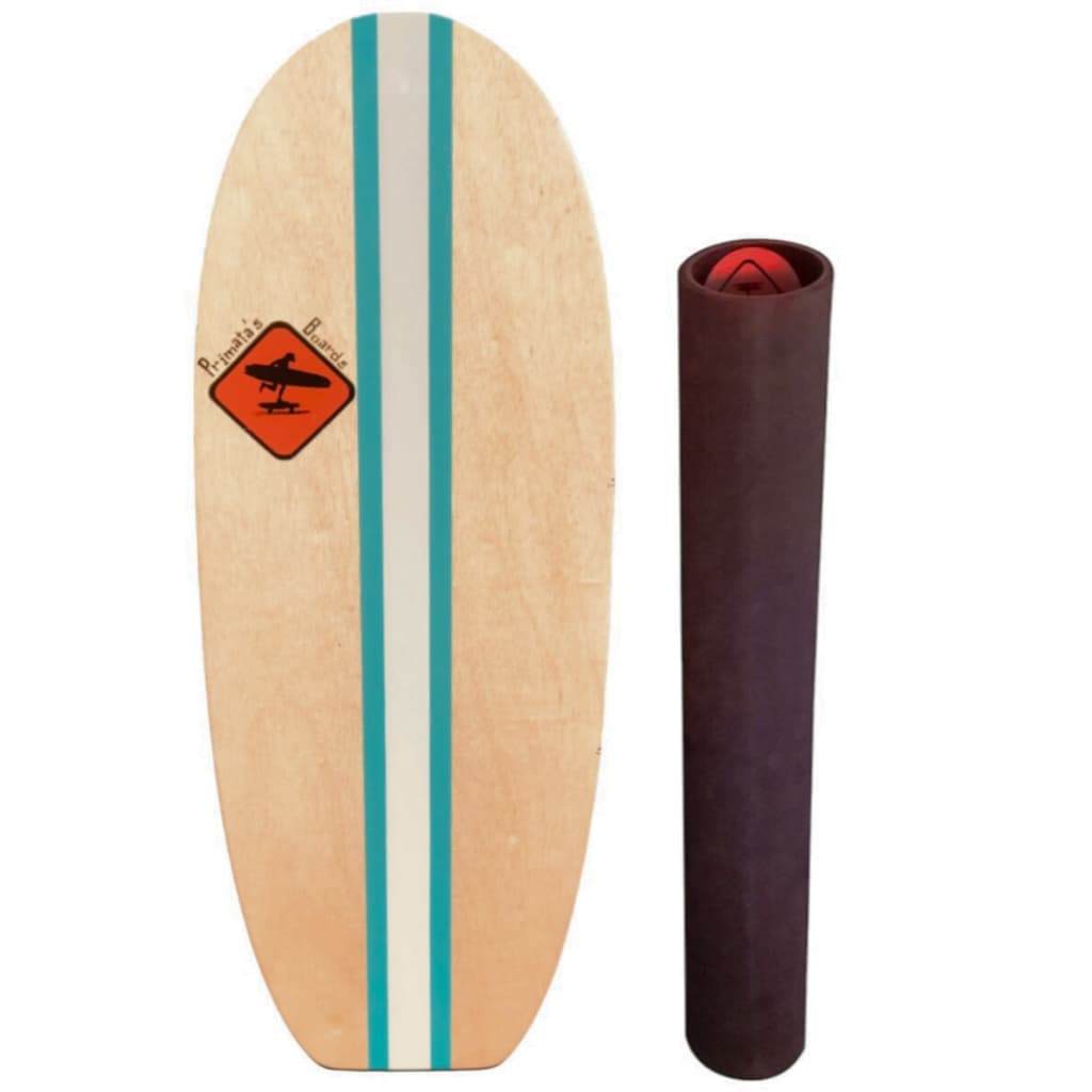 Prancha De Equilíbrio Balance Board Simulador De Longboard - Long clássico